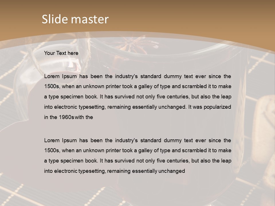 Snack Nutrition Slice PowerPoint Template