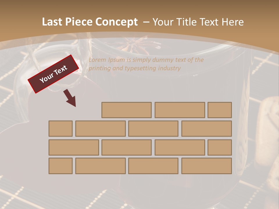 Snack Nutrition Slice PowerPoint Template