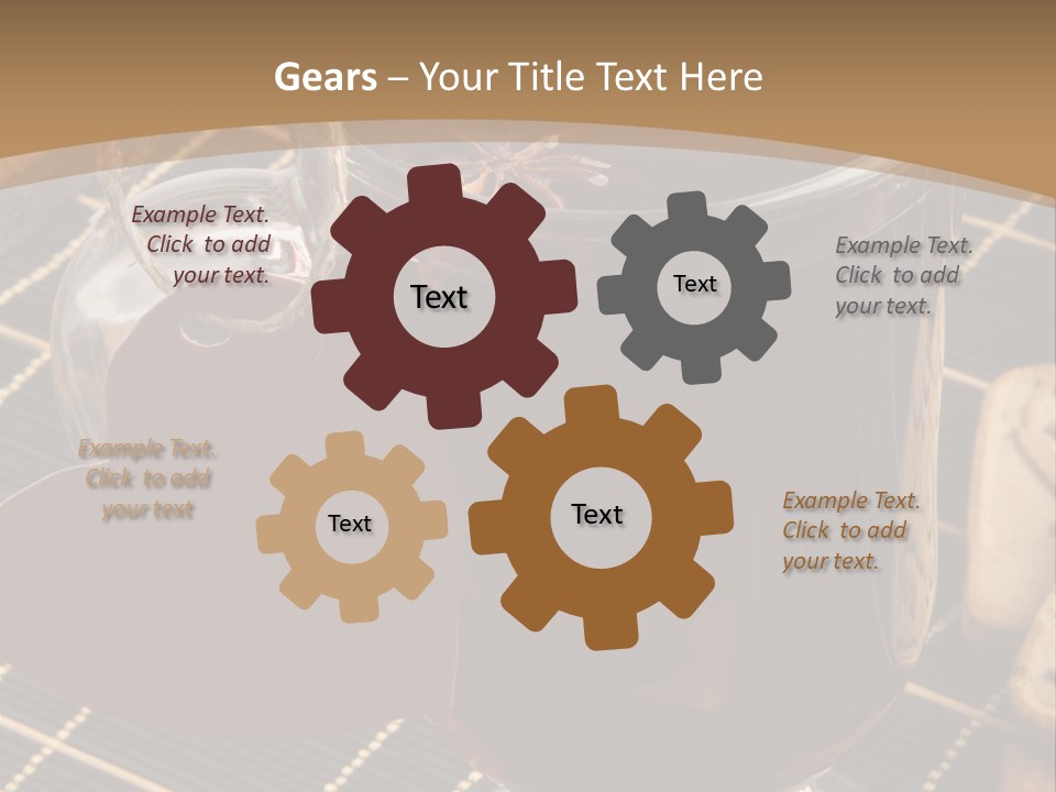 Snack Nutrition Slice PowerPoint Template