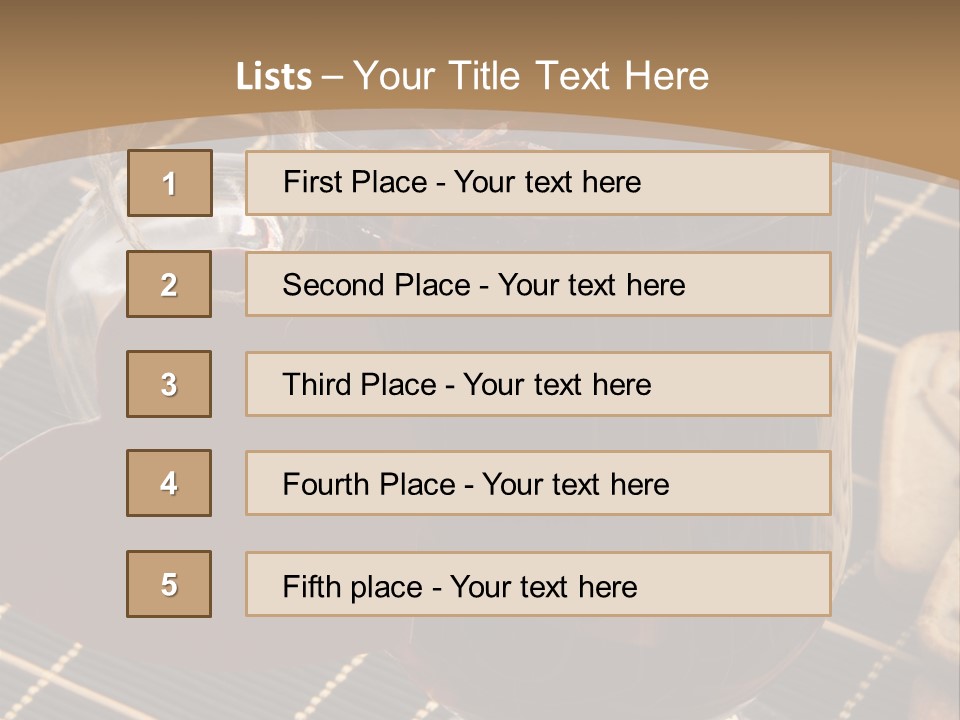 Snack Nutrition Slice PowerPoint Template