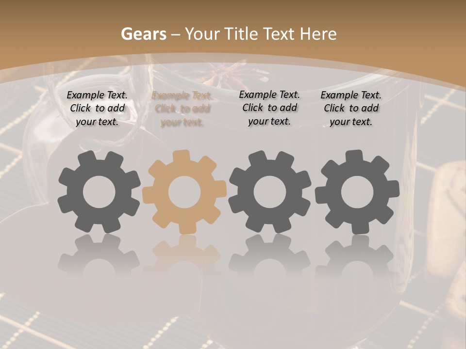 Snack Nutrition Slice PowerPoint Template