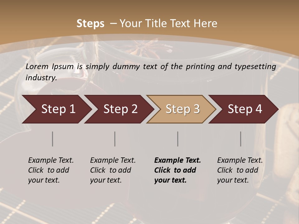 Snack Nutrition Slice PowerPoint Template