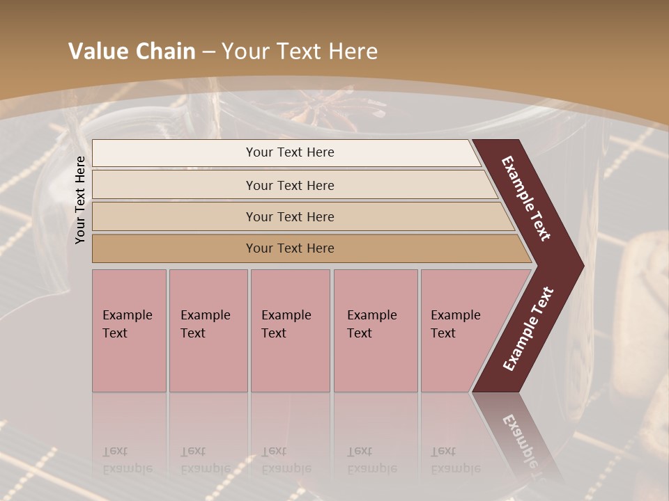 Snack Nutrition Slice PowerPoint Template