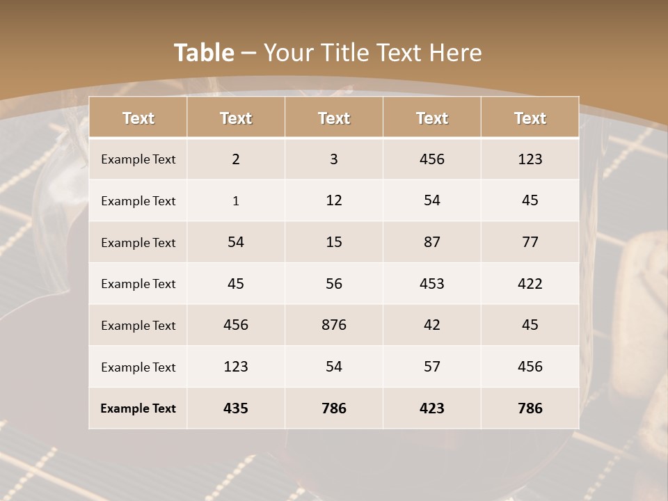 Snack Nutrition Slice PowerPoint Template