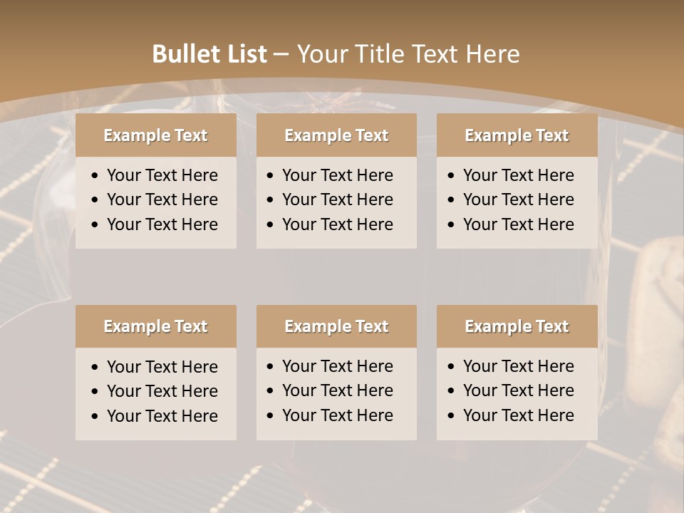 Snack Nutrition Slice PowerPoint Template
