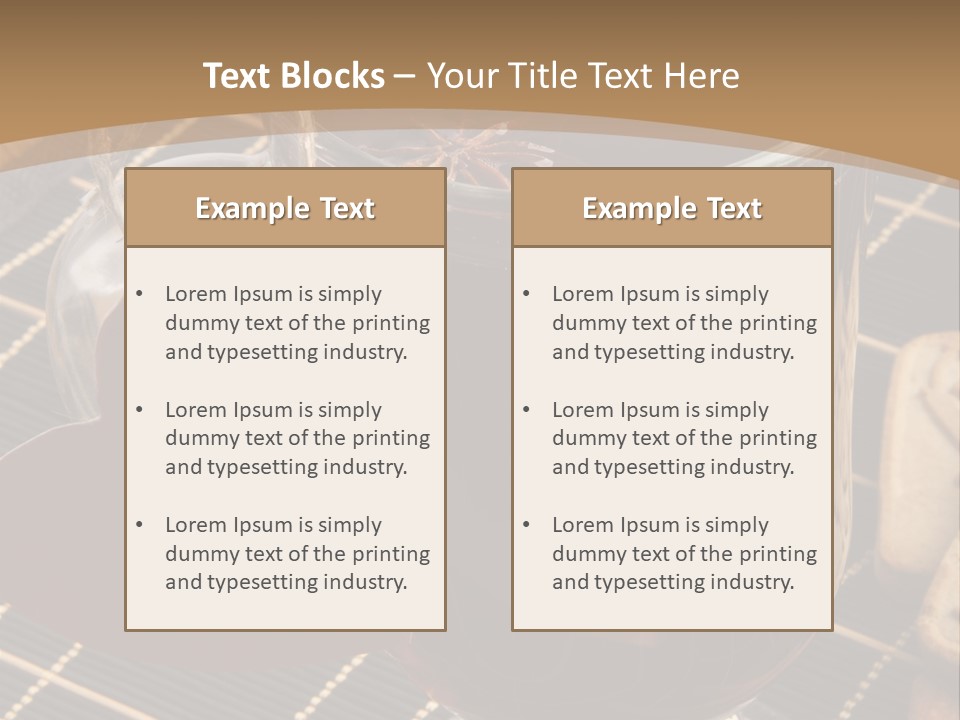 Snack Nutrition Slice PowerPoint Template
