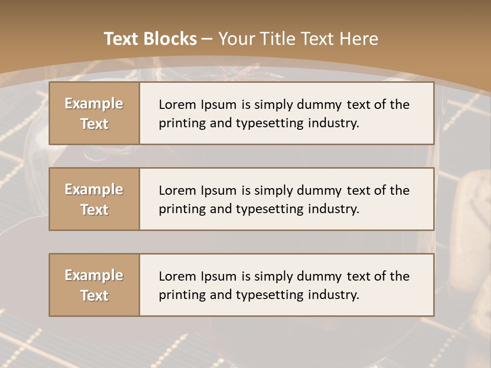 Snack Nutrition Slice PowerPoint Template