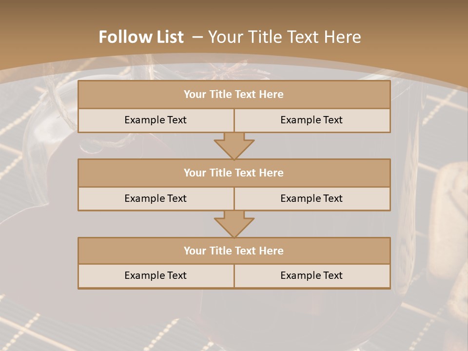 Snack Nutrition Slice PowerPoint Template