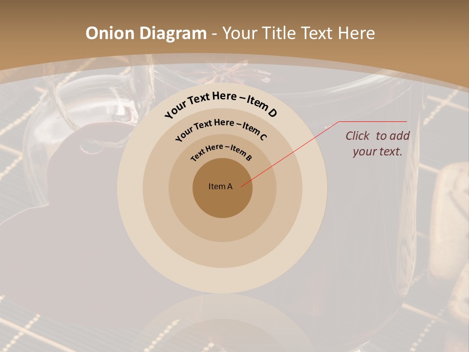 Snack Nutrition Slice PowerPoint Template