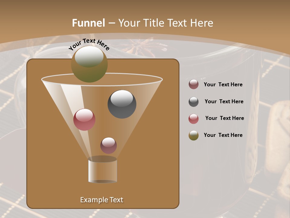 Snack Nutrition Slice PowerPoint Template