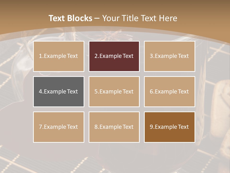 Snack Nutrition Slice PowerPoint Template