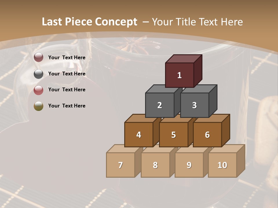 Snack Nutrition Slice PowerPoint Template
