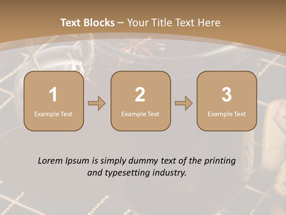 Snack Nutrition Slice PowerPoint Template