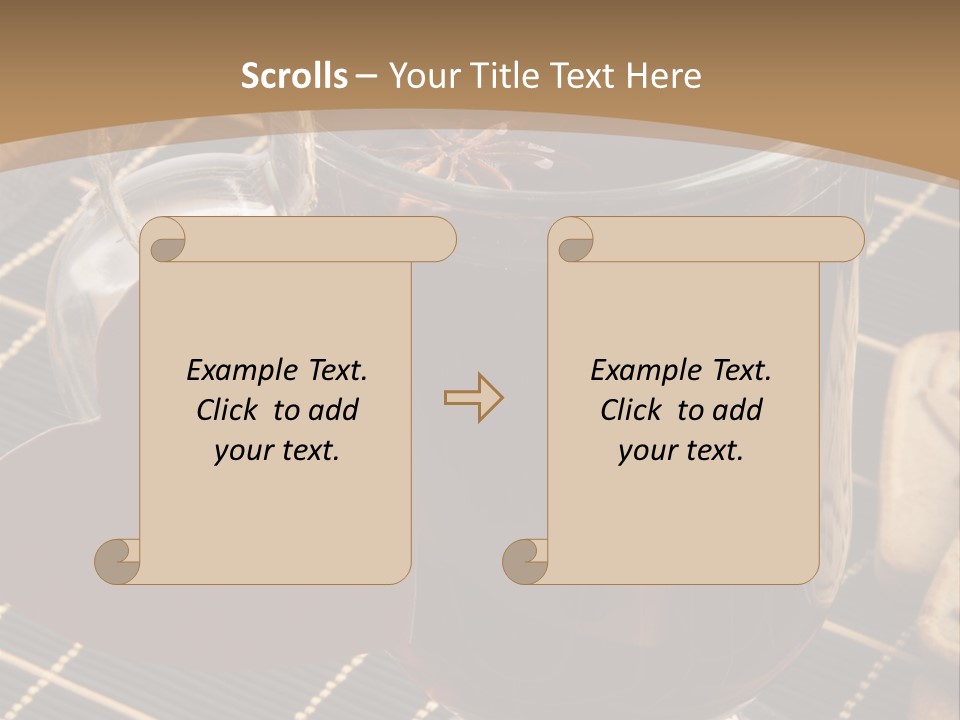 Snack Nutrition Slice PowerPoint Template
