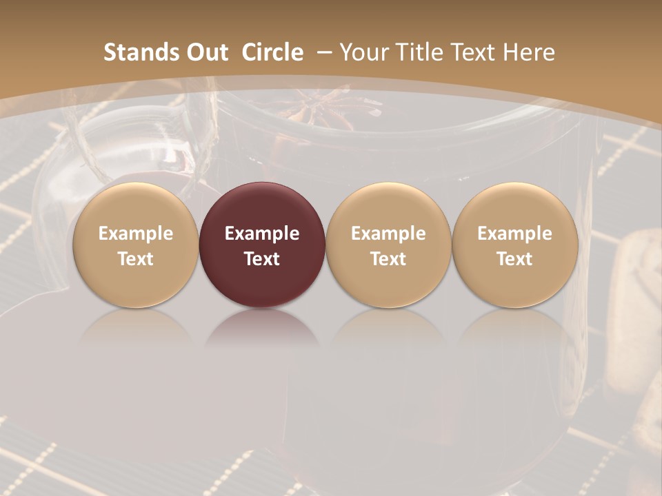 Snack Nutrition Slice PowerPoint Template