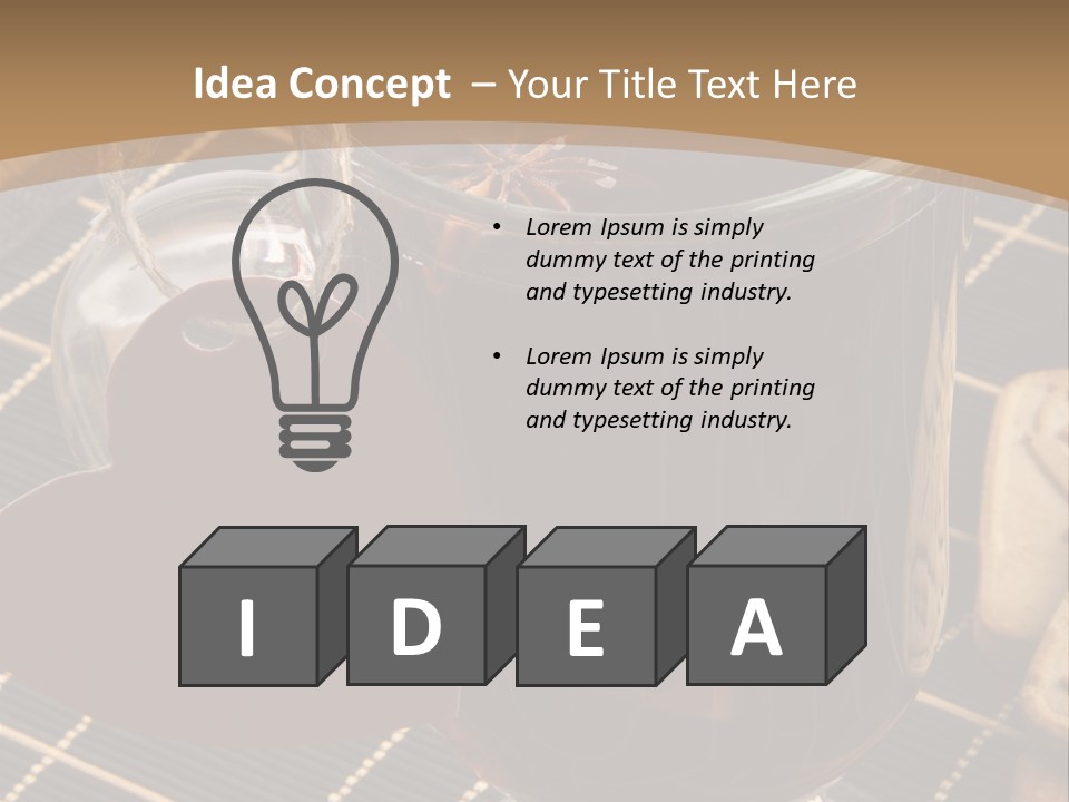 Snack Nutrition Slice PowerPoint Template