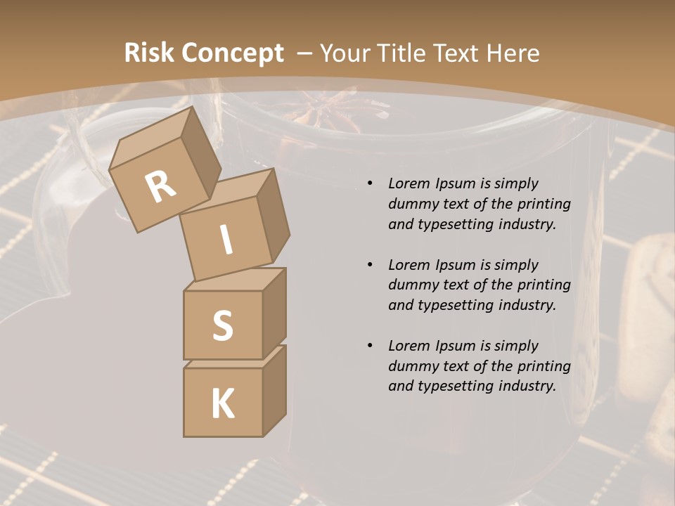 Snack Nutrition Slice PowerPoint Template