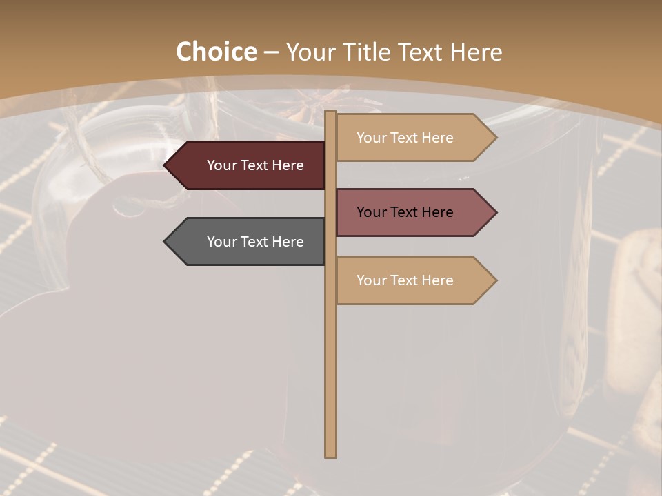 Snack Nutrition Slice PowerPoint Template