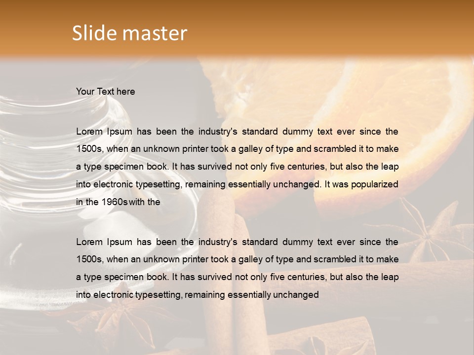 Colorful Warm Bright PowerPoint Template