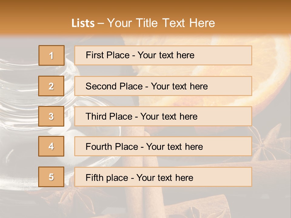 Colorful Warm Bright PowerPoint Template