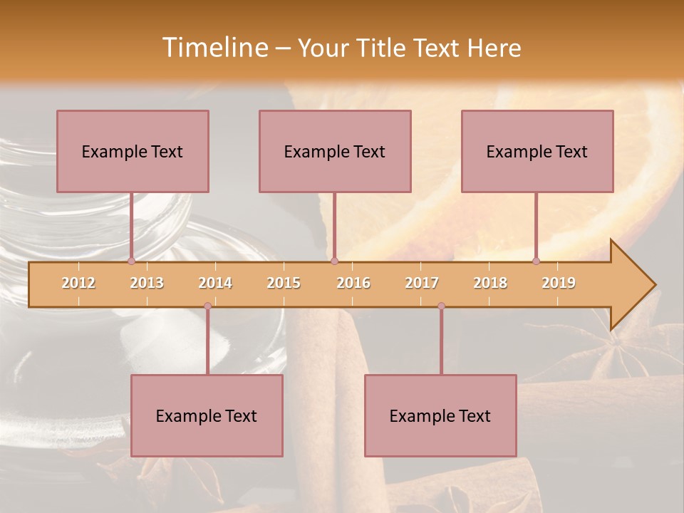Colorful Warm Bright PowerPoint Template