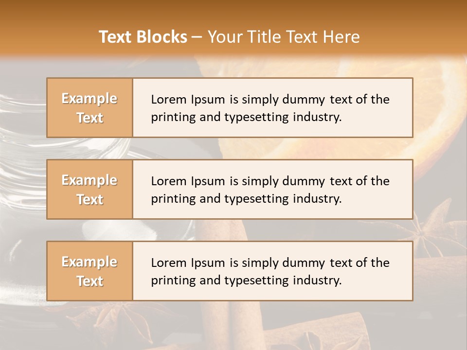Colorful Warm Bright PowerPoint Template
