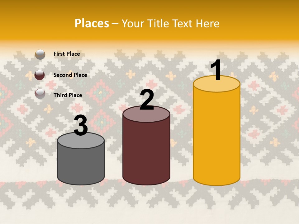 Detail Folk Sew PowerPoint Template