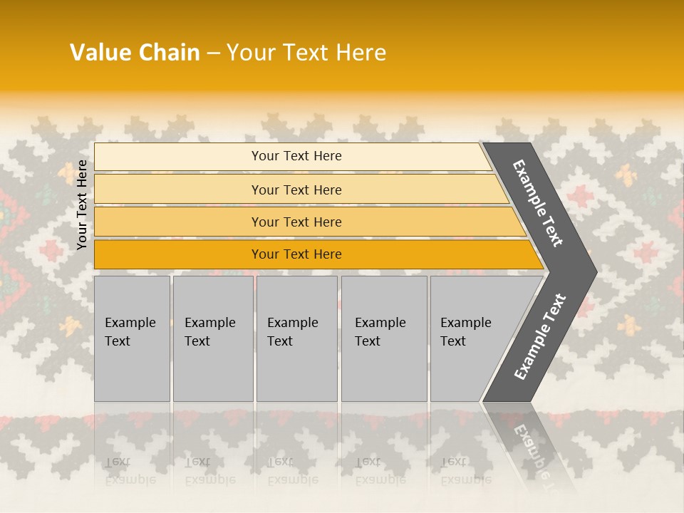 Detail Folk Sew PowerPoint Template