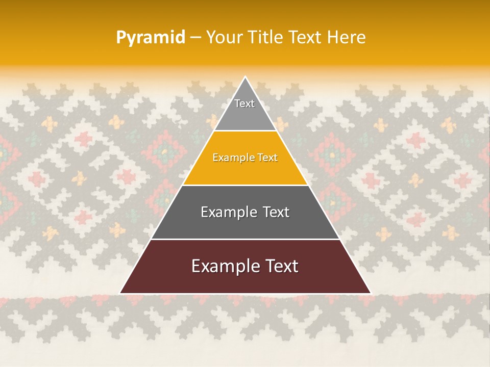 Detail Folk Sew PowerPoint Template