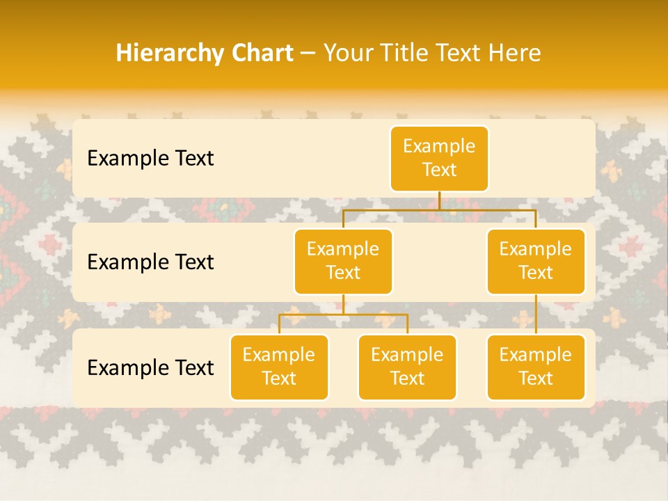 Detail Folk Sew PowerPoint Template