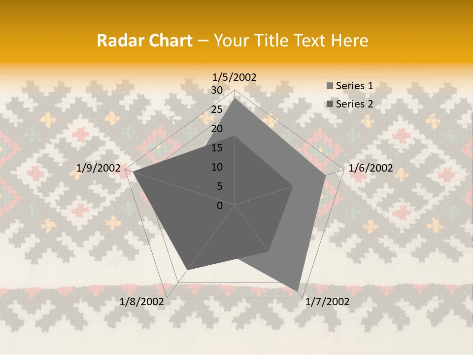 Detail Folk Sew PowerPoint Template