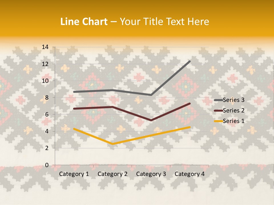Detail Folk Sew PowerPoint Template