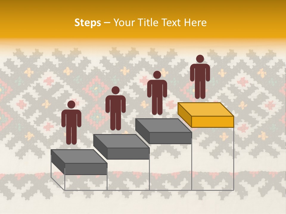 Detail Folk Sew PowerPoint Template