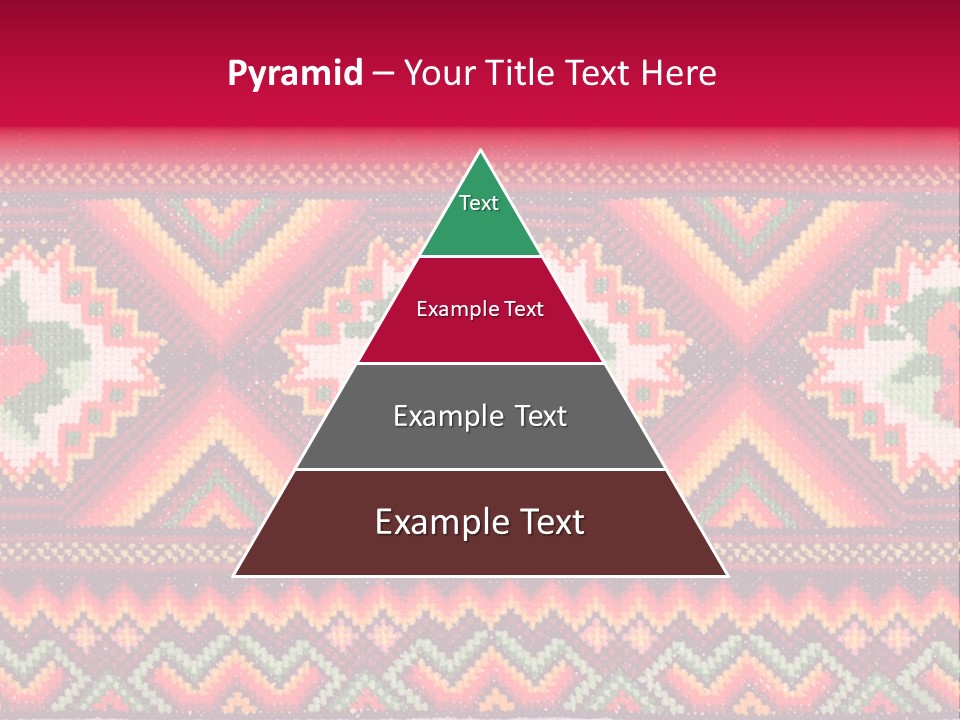 Cloth Flower Traditional PowerPoint Template