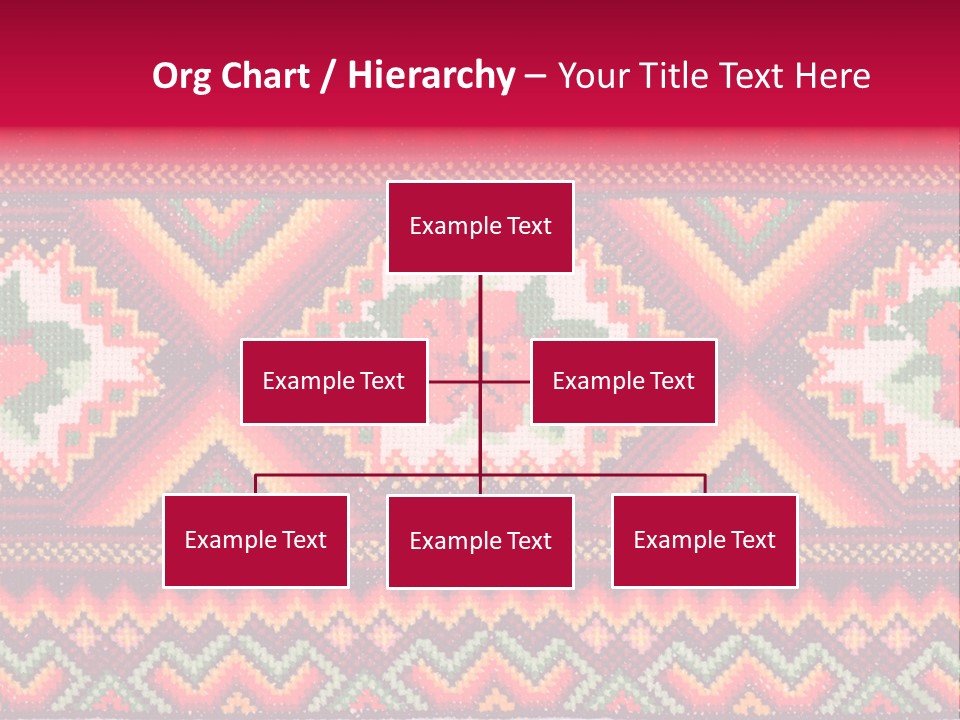 Cloth Flower Traditional PowerPoint Template