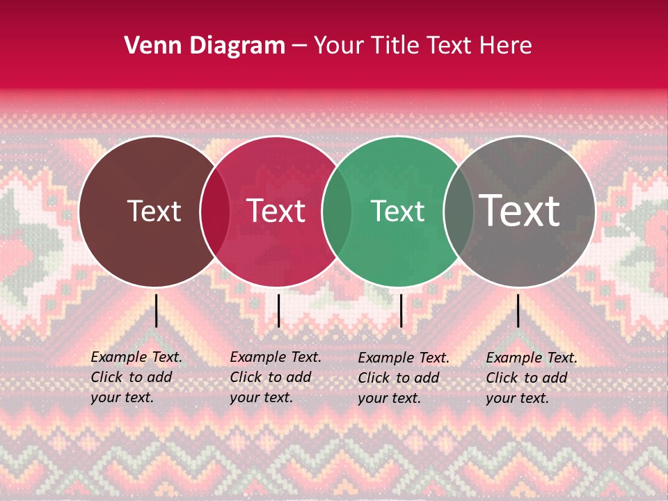 Cloth Flower Traditional PowerPoint Template