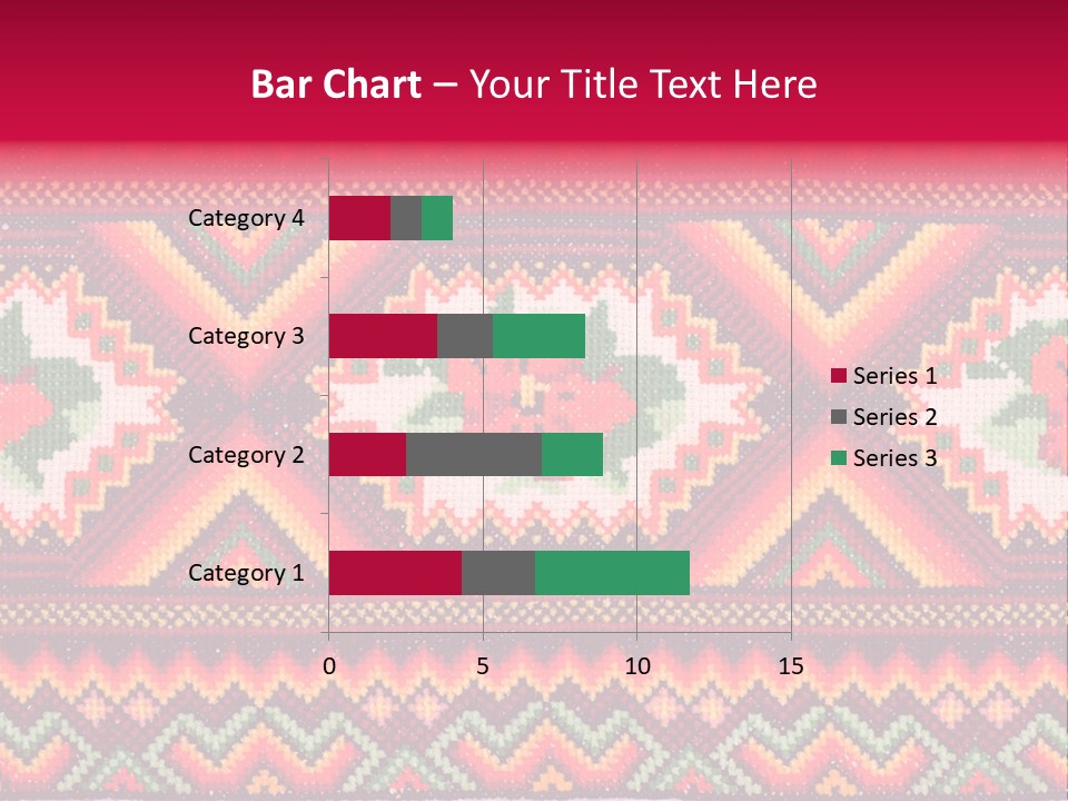 Cloth Flower Traditional PowerPoint Template