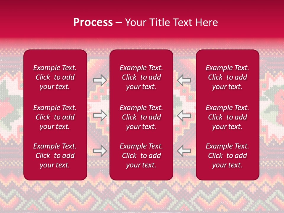 Cloth Flower Traditional PowerPoint Template