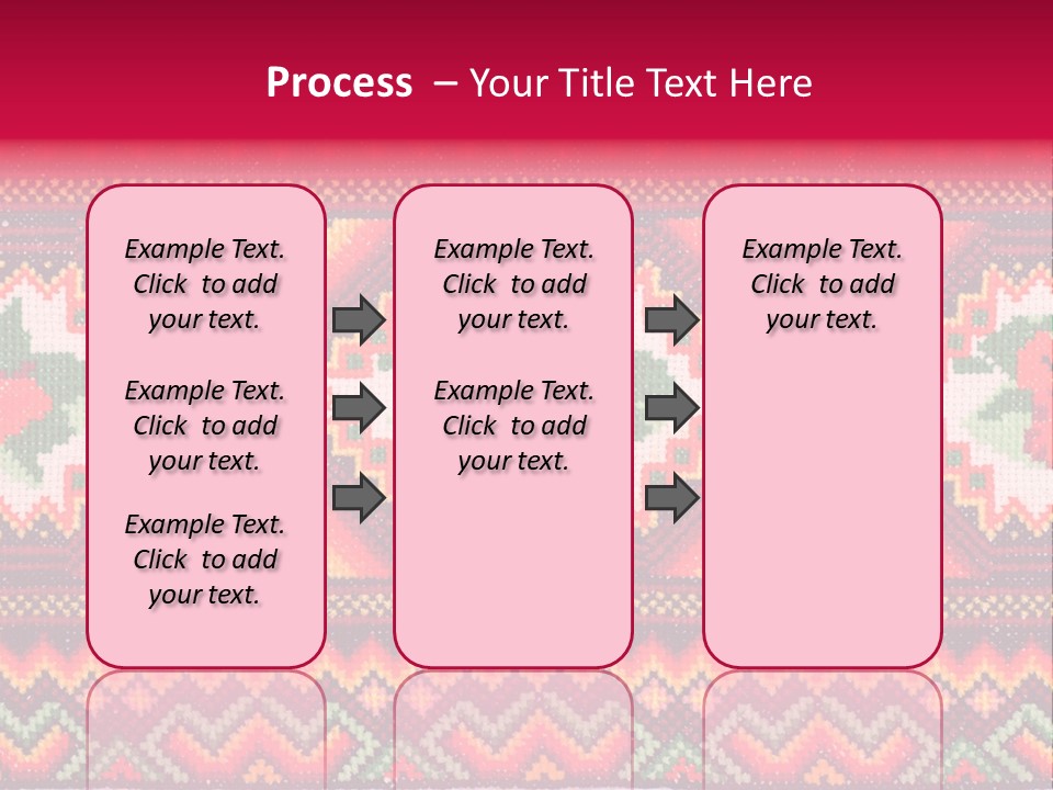 Cloth Flower Traditional PowerPoint Template
