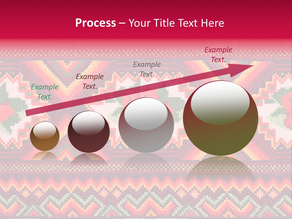 Cloth Flower Traditional PowerPoint Template