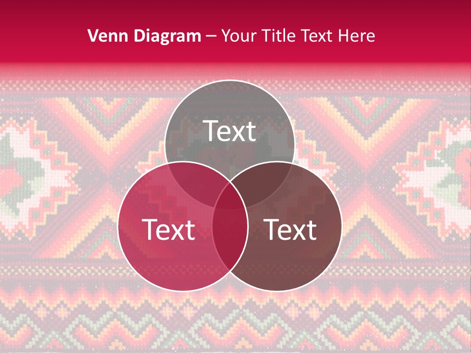 Cloth Flower Traditional PowerPoint Template