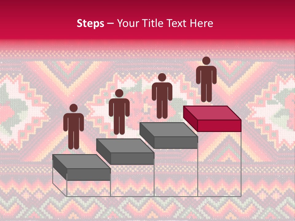 Cloth Flower Traditional PowerPoint Template