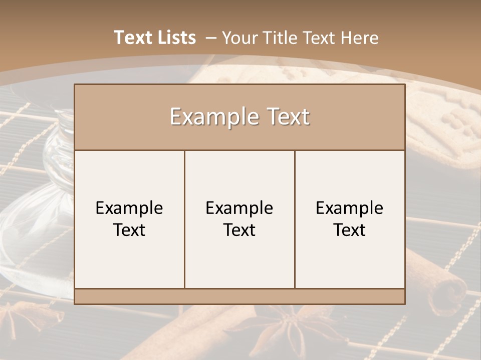Homemade Lemon Cup PowerPoint Template