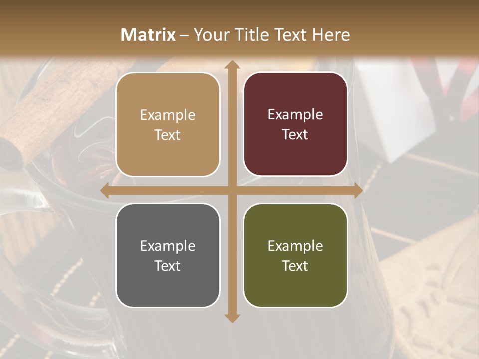 Holiday Wine Gift Box PowerPoint Template