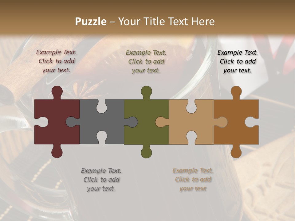 Holiday Wine Gift Box PowerPoint Template