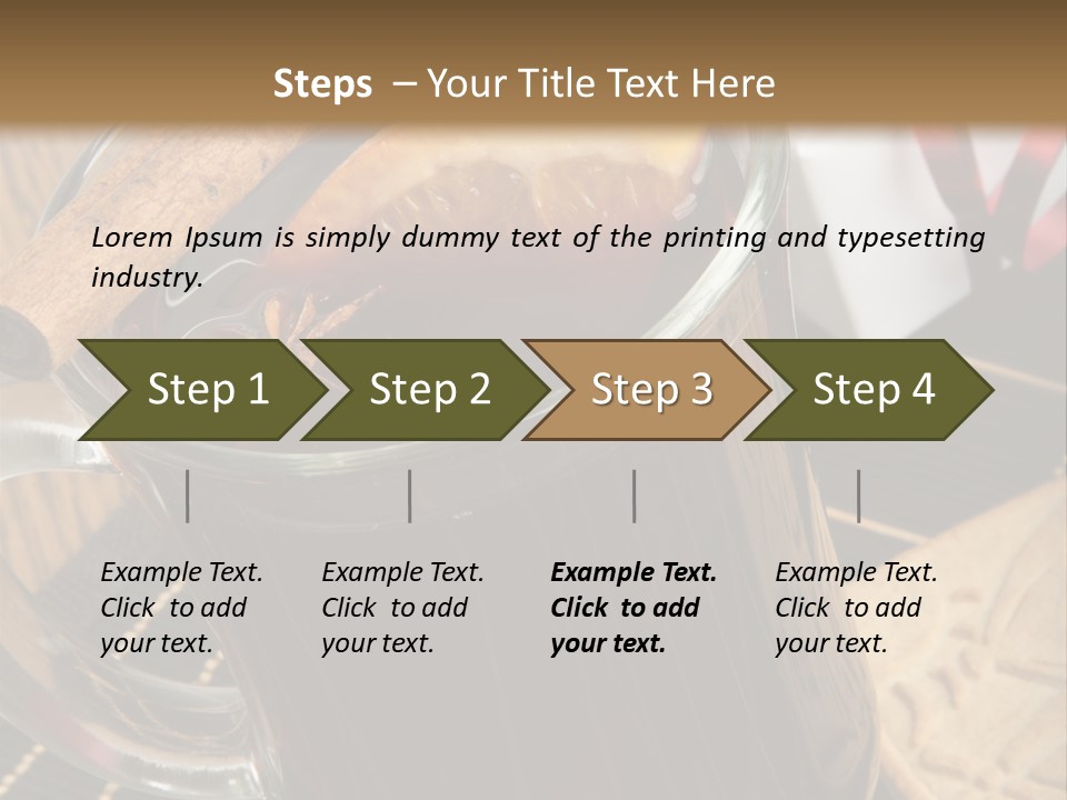 Holiday Wine Gift Box PowerPoint Template