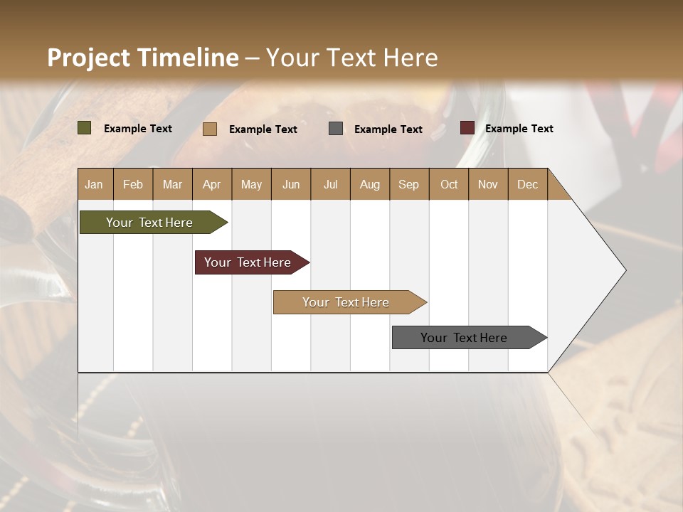 Holiday Wine Gift Box PowerPoint Template