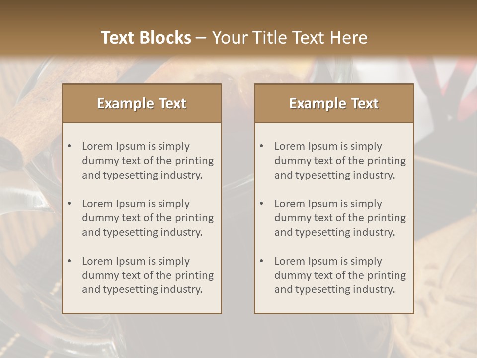 Holiday Wine Gift Box PowerPoint Template