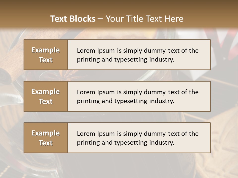 Holiday Wine Gift Box PowerPoint Template