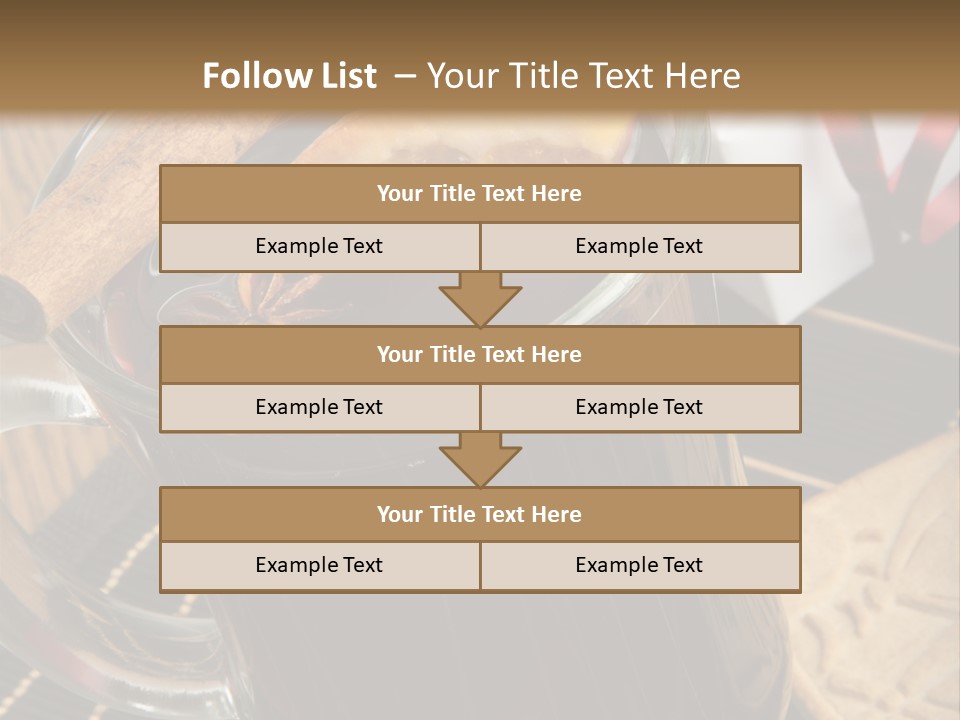 Holiday Wine Gift Box PowerPoint Template